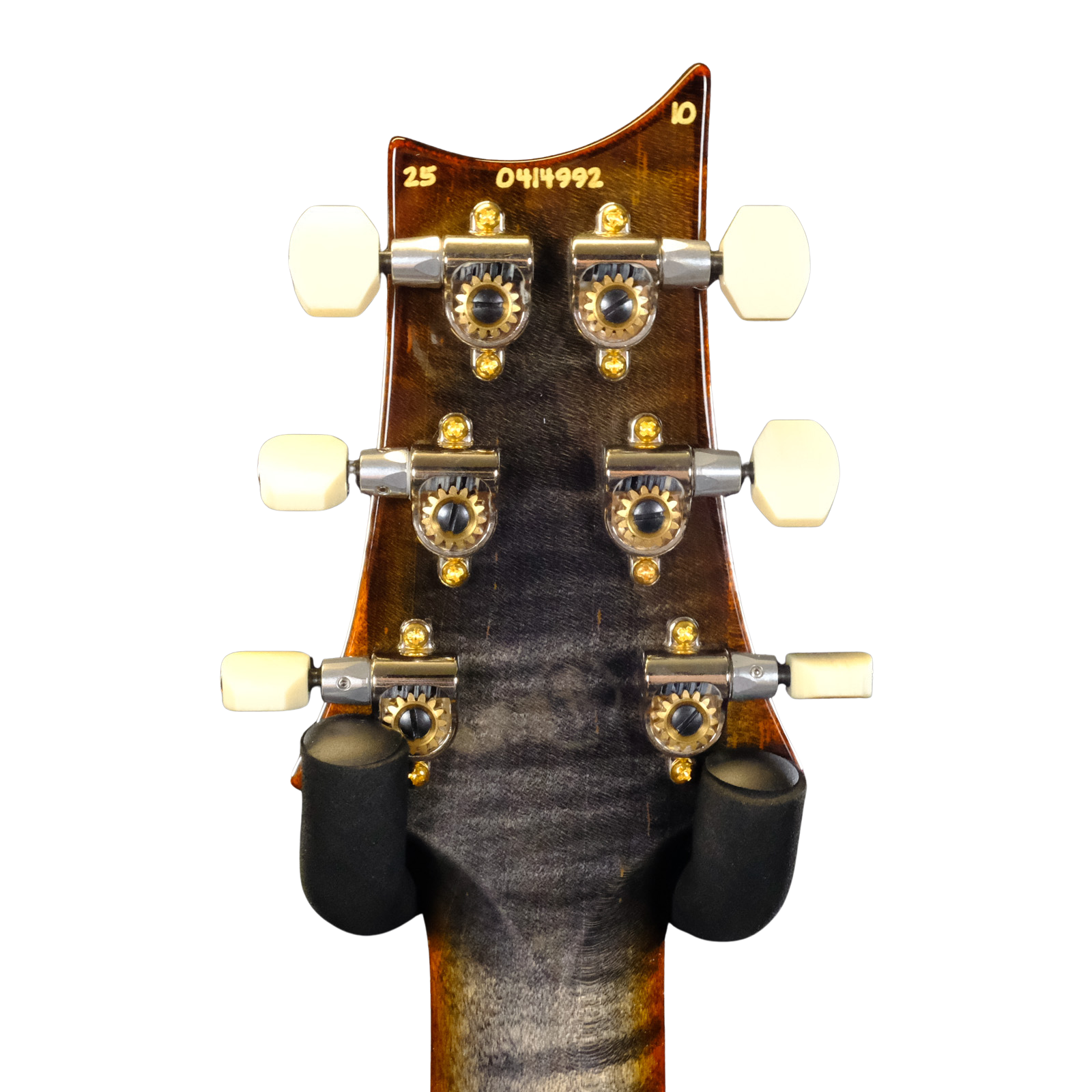 PRS Wood Library DGT Quilted Maple - Burnt Maple Leaf with Stained Neck