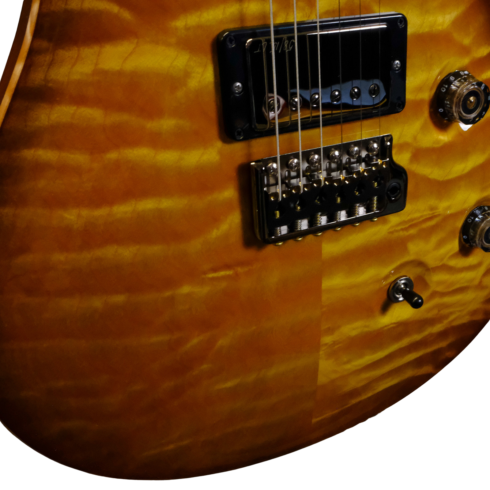 PRS Wood Library Custom 24 10-Top Quilted Maple - Livingston Lemondrop
