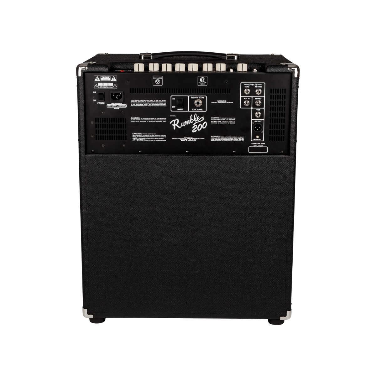 Fender Rumble 200 1x15" 200-watt Bass Combo Amp