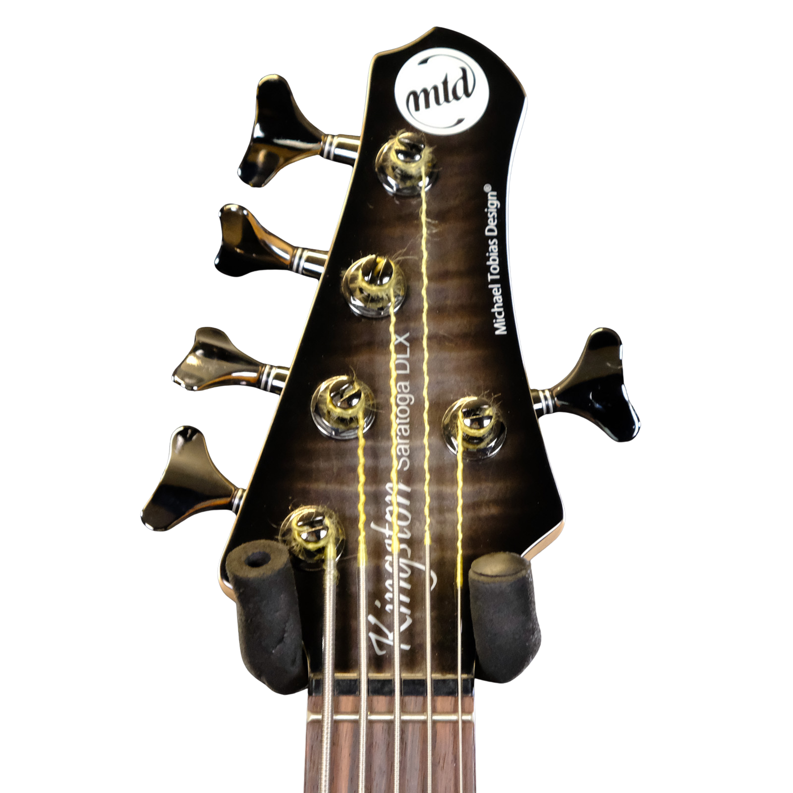 Used MTD Kingston Saratoga Deluxe 5-String Bass Guitar - Trans Black Burst