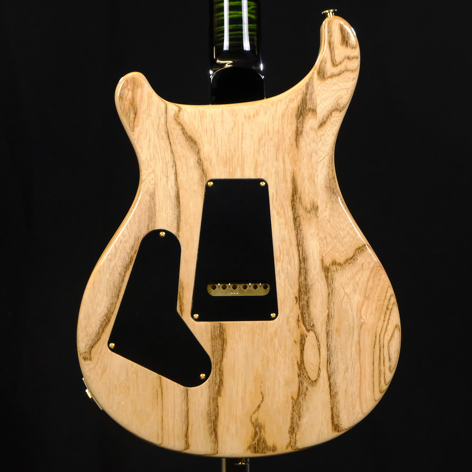 PRS Wood Library Custom 24 Quilt Electric Guitar - Jade/Charcoal Burst