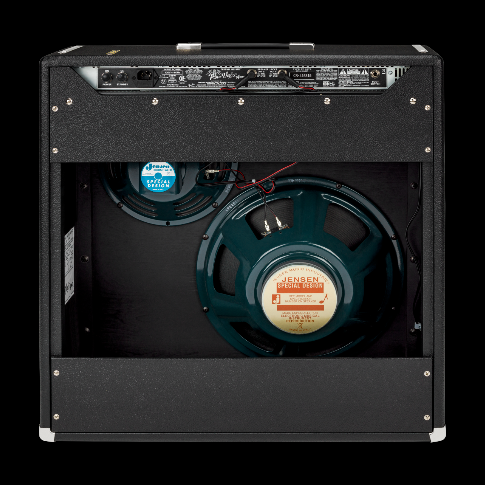 Fender Jack White Pano Verb Amp - Black