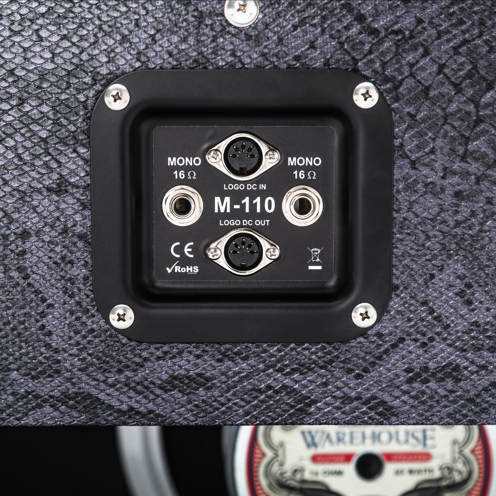 ***NOW IN STOCK*** Magnatone Baby M-80 1x10 Extension Cabinet Slash Collection - Purple Python ***NOW IN STOCK***