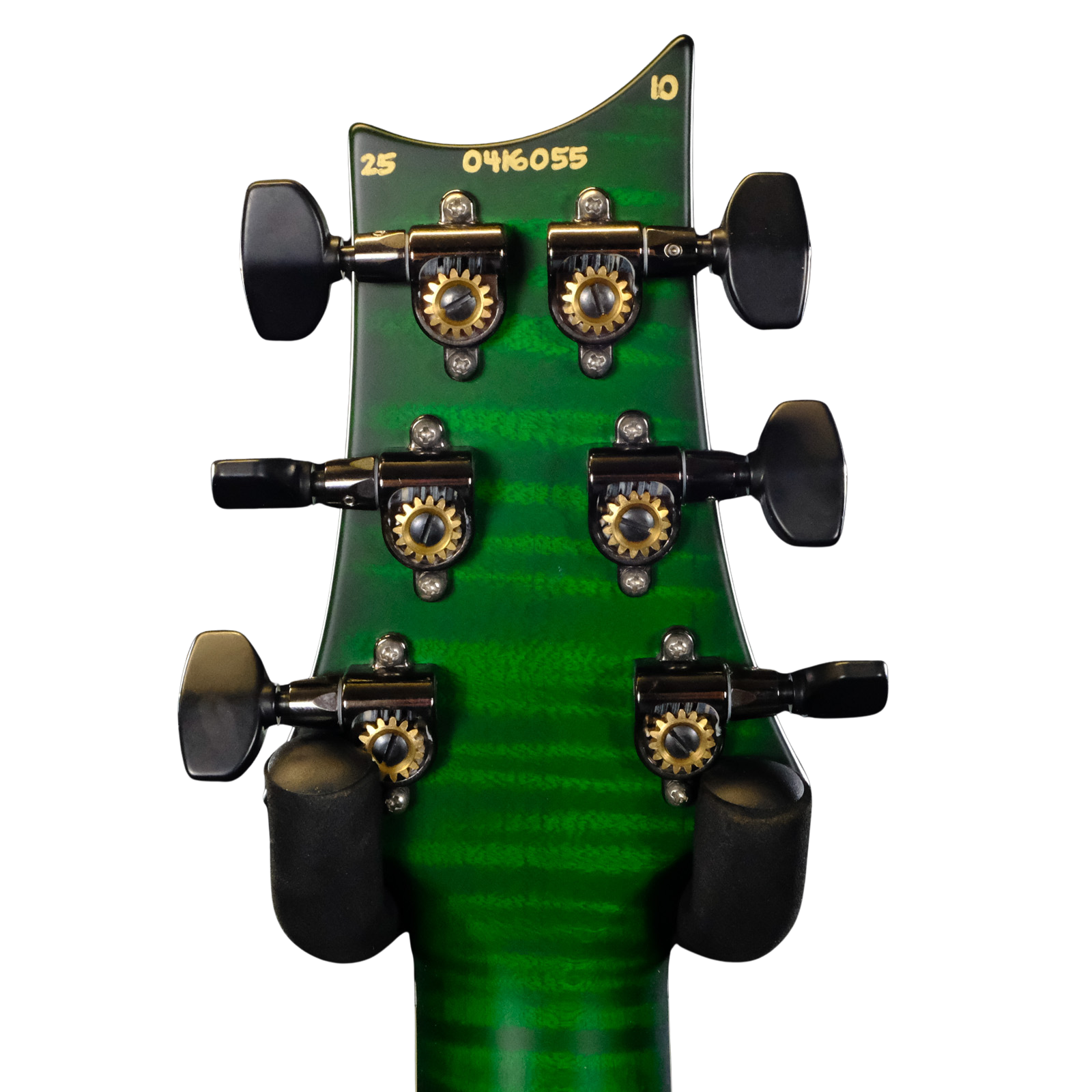 PRS Wood Library McCarty 594 Singlecut Quilted Maple - Emerald with Light Charcoal Back