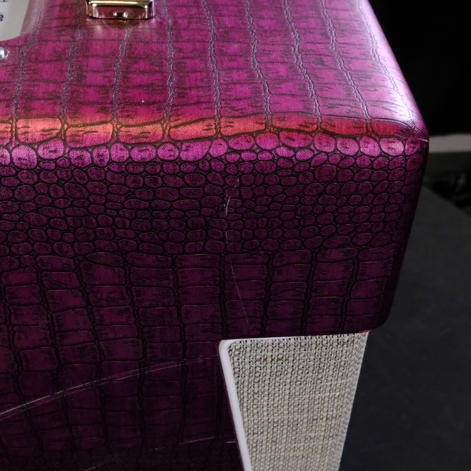 Used Magnatone Baby M-80 1x10 Billy Gibbons Collection - Chrome Grape