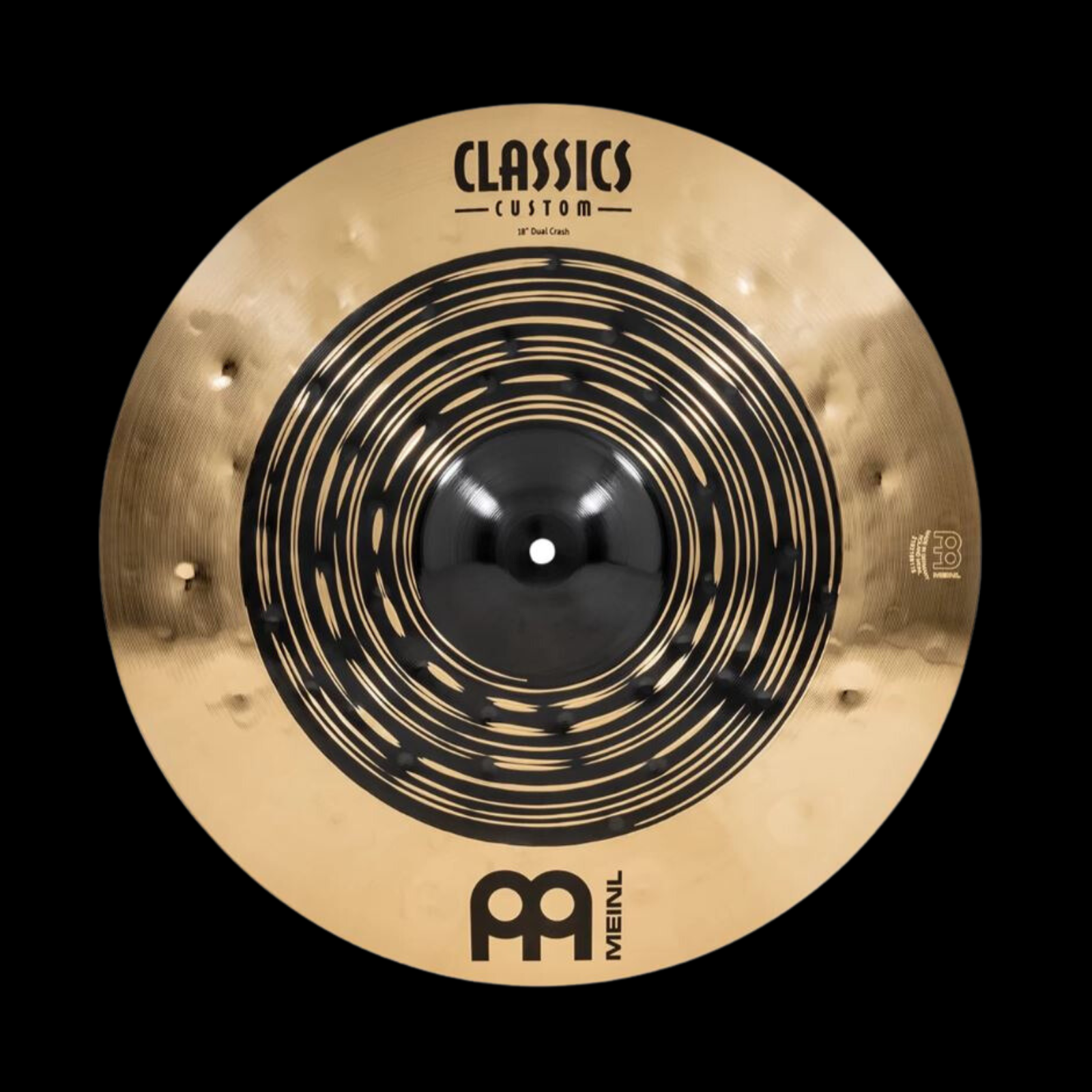 Meinl CC18DUC 18" Classics Custom Dual Crash - Palen Music
