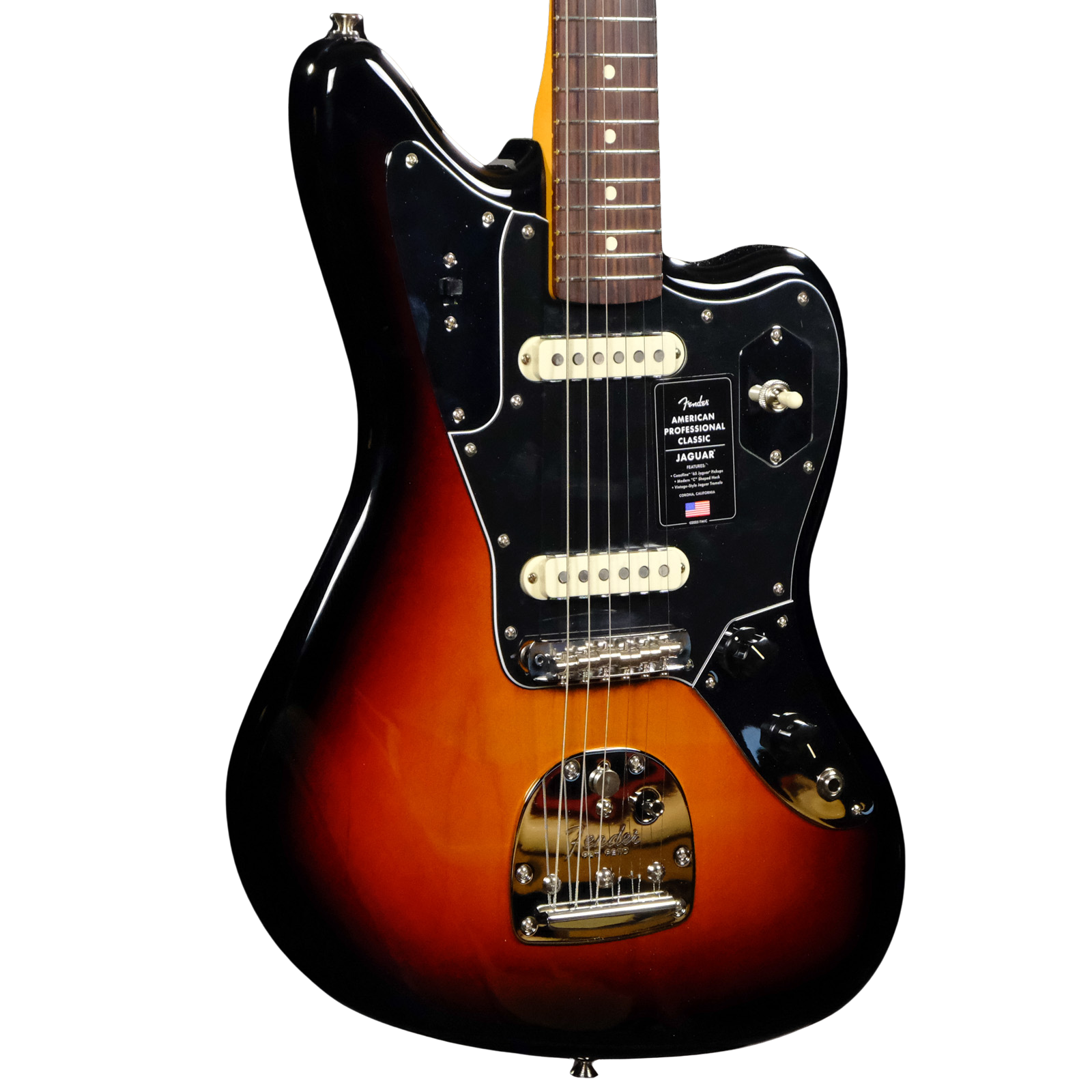 Fender American Professional Classic Jaguar - 3-Color Sunburst
