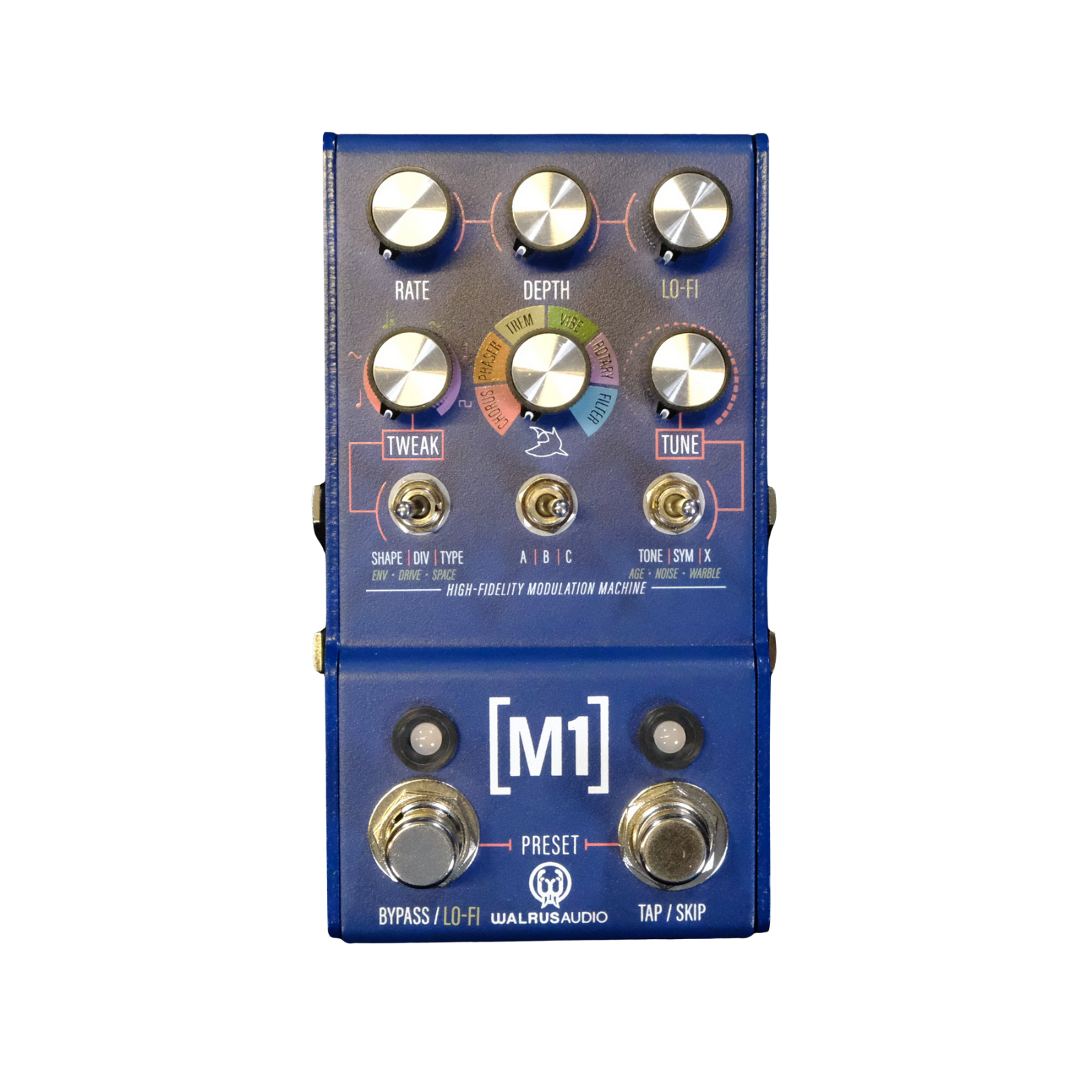 Used Walrus Audio Mako Series M1 High-Fidelity Modulation Machine Pedal