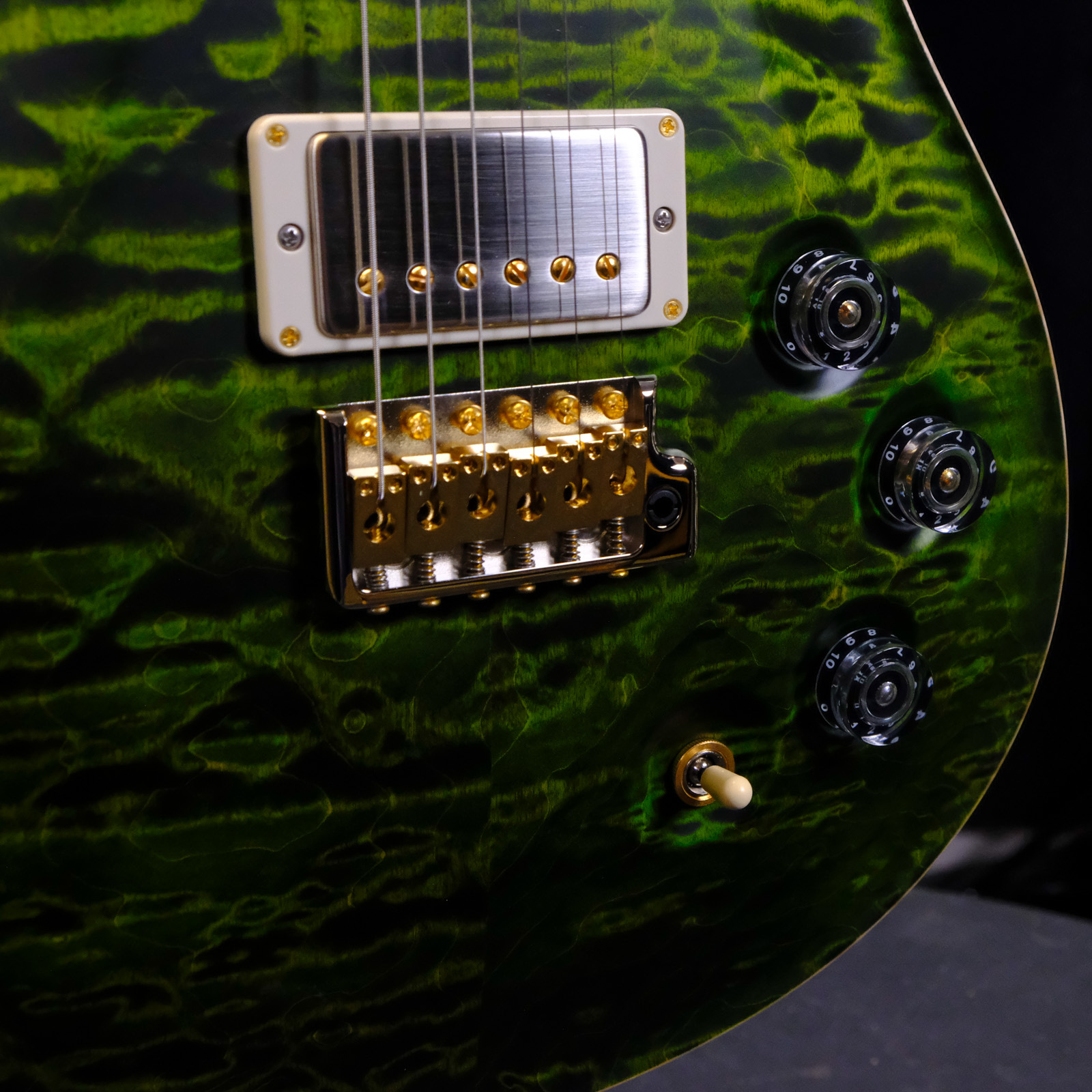 PRS Wood Library DGT Electric Guitar with Bird Inlays - Jade