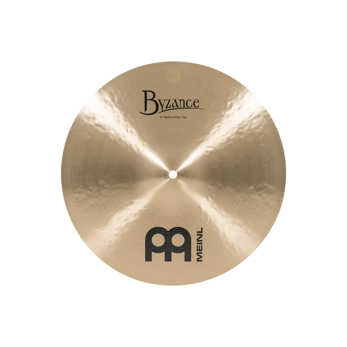Meinl B14MH 14" Byzance Traditional Medium Hi Hat Pair