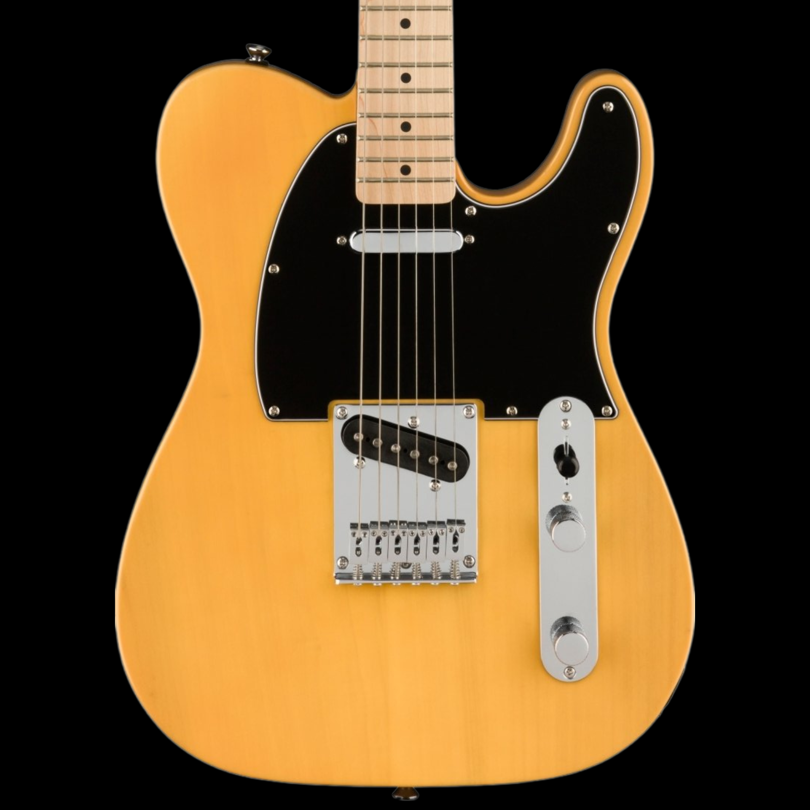 Squier Affinity Series Telecaster Electric Guitar - Butterscotch Blonde with Maple Fingerboard