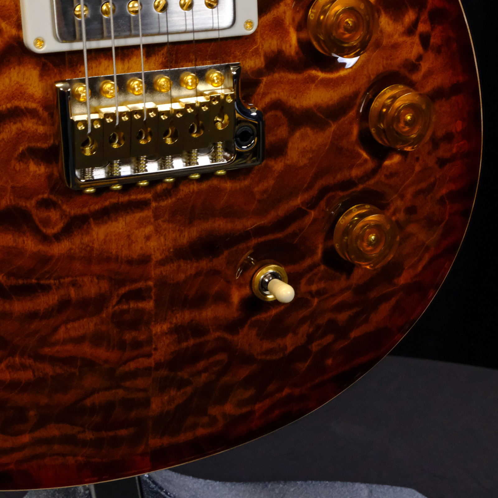 PRS Wood Library DGT Quilted Maple - Copperhead with Stained Neck