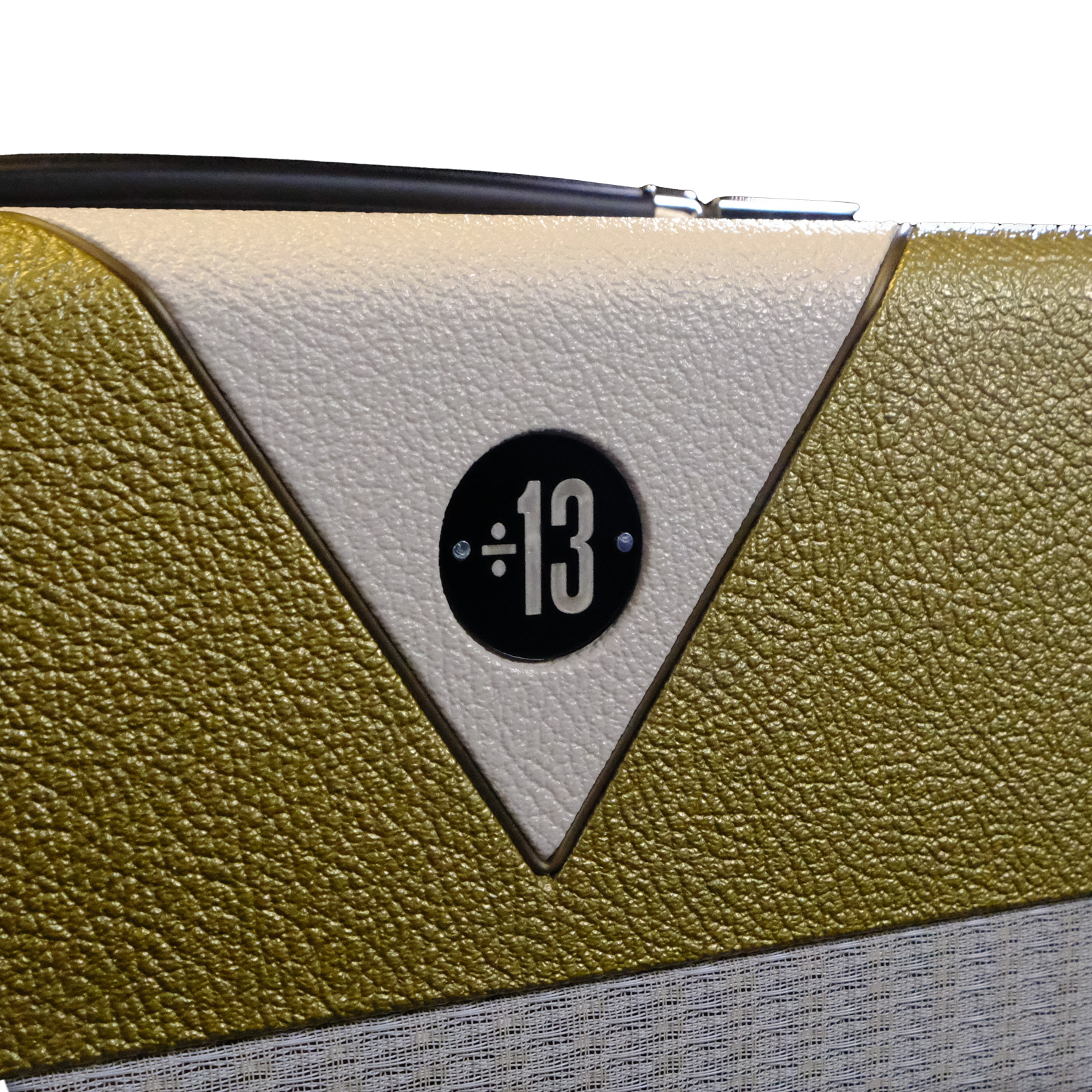 Divided By 13 CCC 9/15 1x12 Combo Amp - Gold, Ivory Bronco V, Beige White Cloth