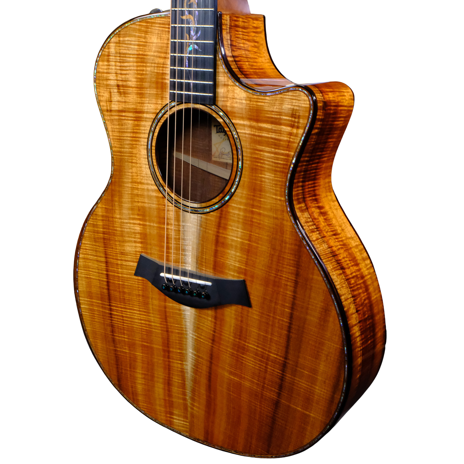 Taylor C24CE-B3026 Grand Auditorium AA Hawaiian Koa Acoustic-Electric Guitar - Natural