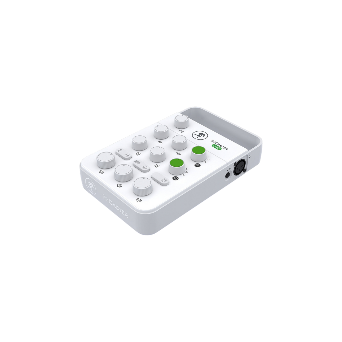 Mackie M-Caster Live Portable Livestreaming Mixer - White