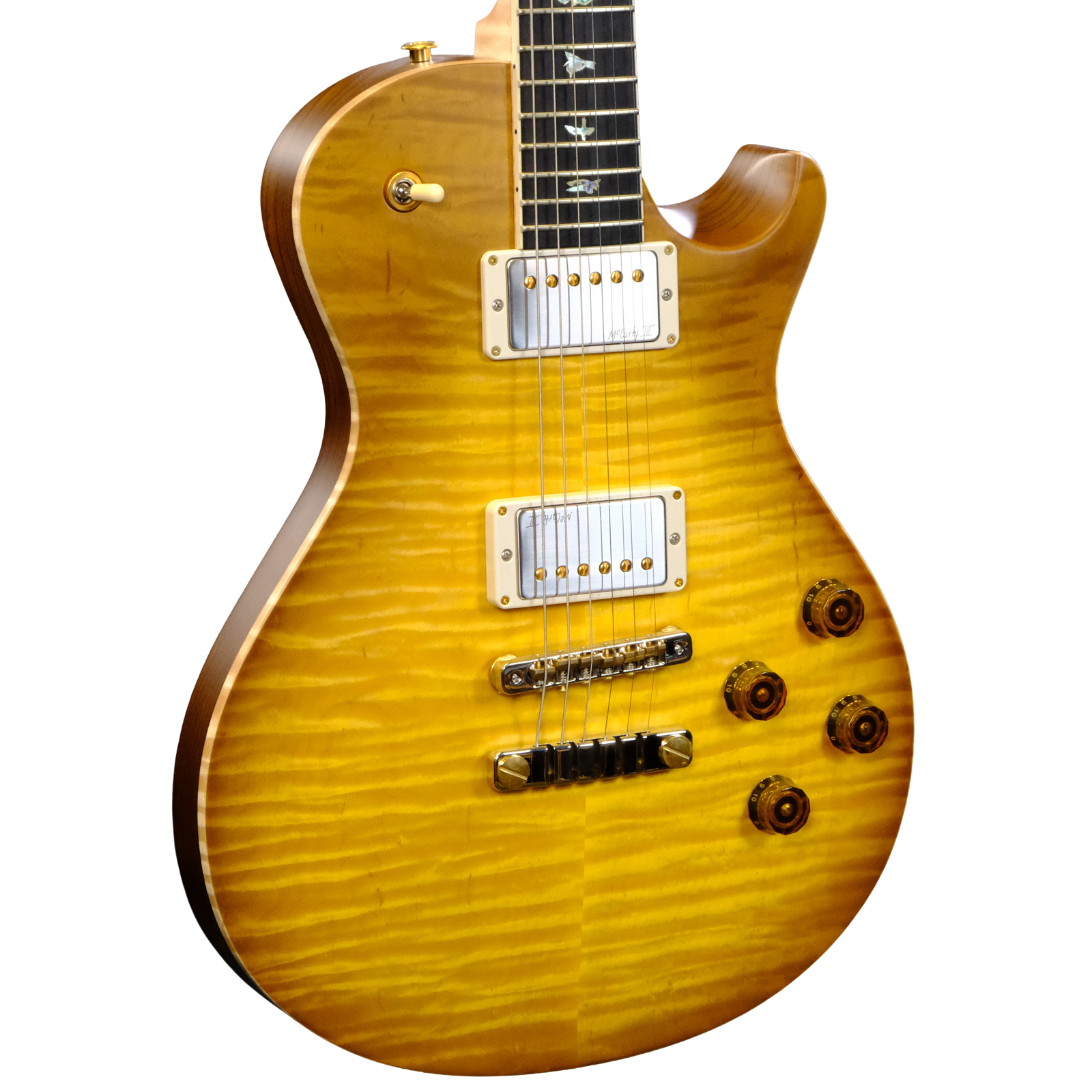 PRS Wood Library McCarty 594 Singlecut Electric Guitar - Livingston Lemondrop