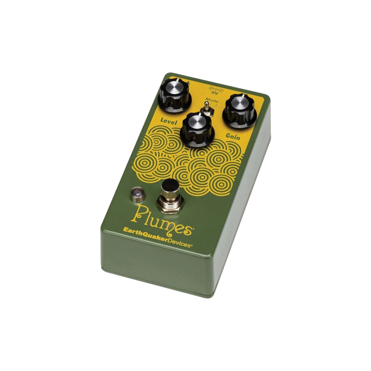 EarthQuaker Devices Plumes Small Signal Shredder Overdrive Pedal - Green