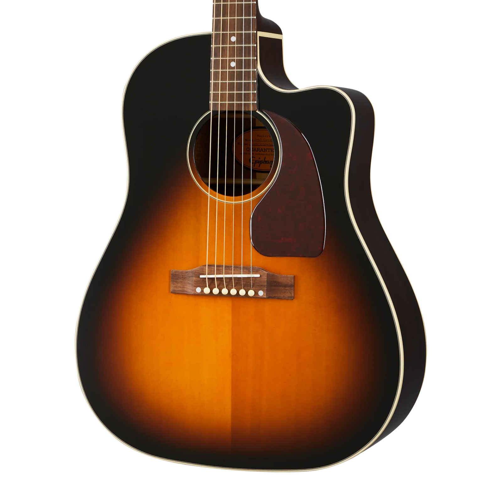 Epiphone Inspired by Gibson J-45 EC - Aged Vintage Sunburst Gloss