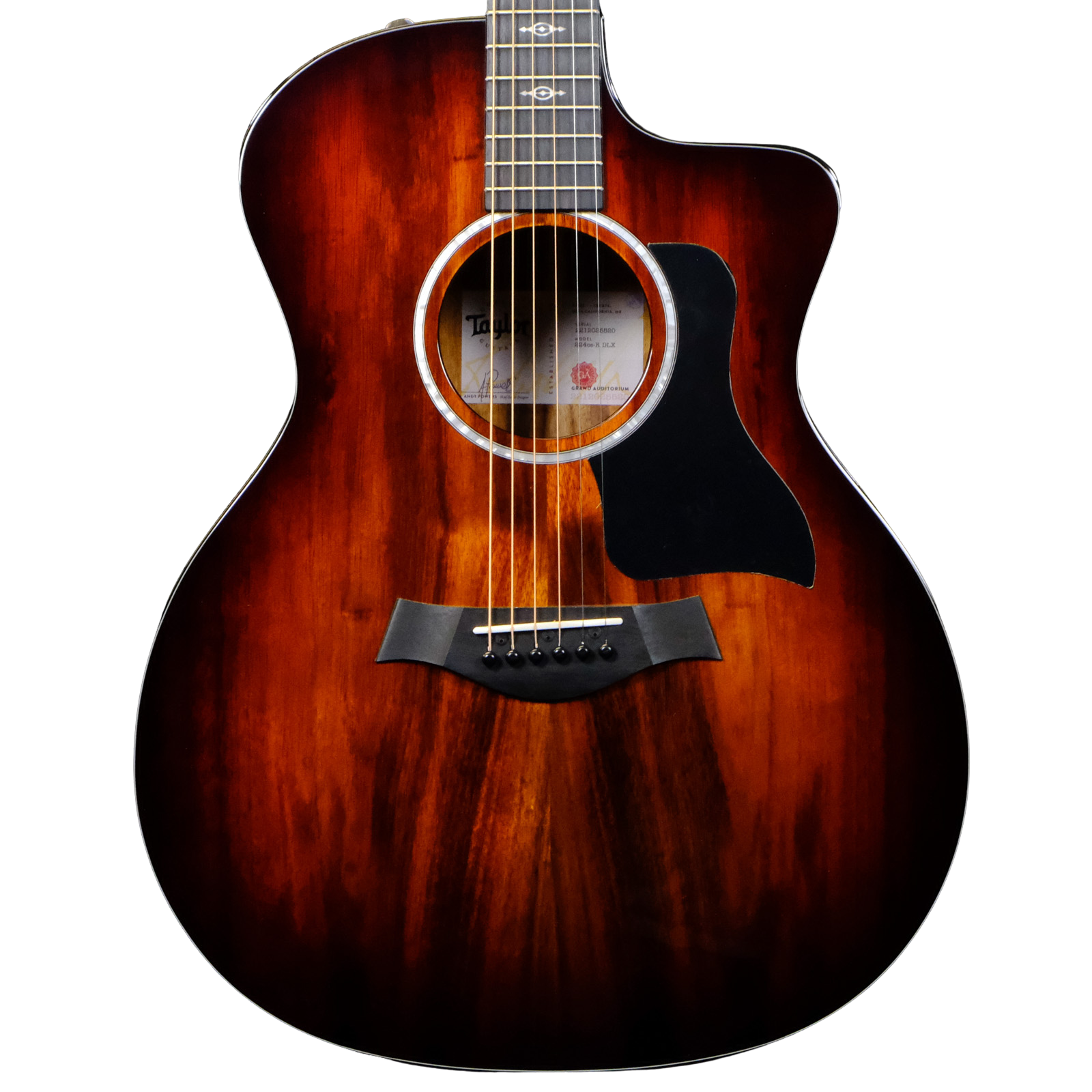 Taylor 224ce-K DLX Acoustic-electric Guitar - Shaded Edgeburst