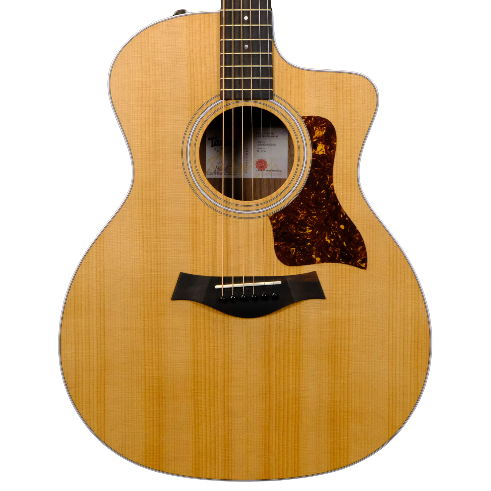 Taylor 214ce Plus Acoustic-Electric Guitar - Natural
