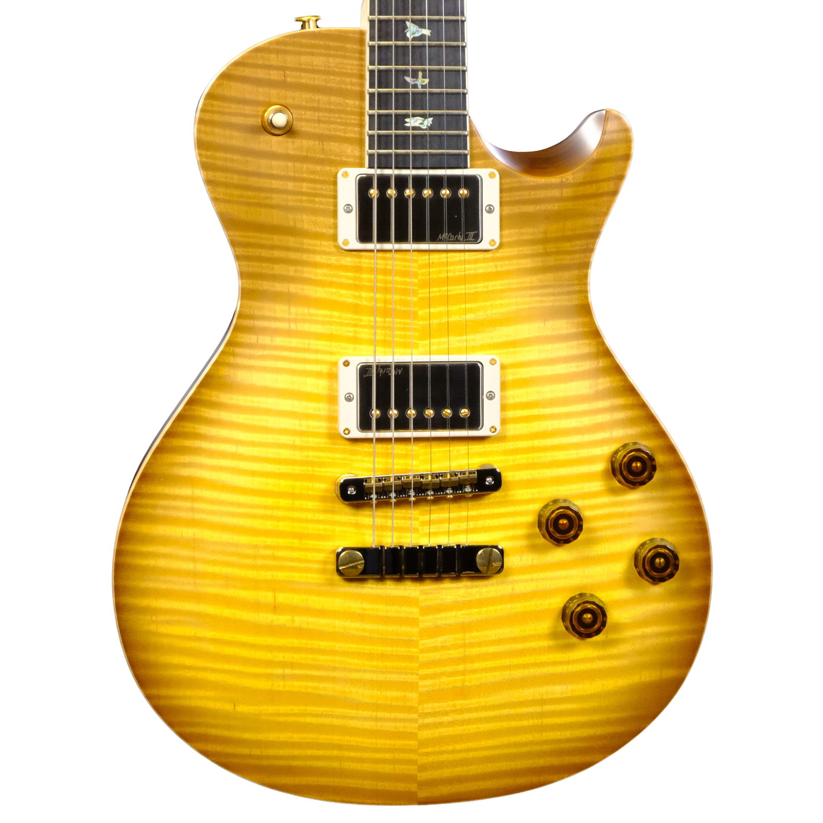 PRS Wood Library McCarty 594 Singlecut Electric Guitar - Livingston Lemondrop