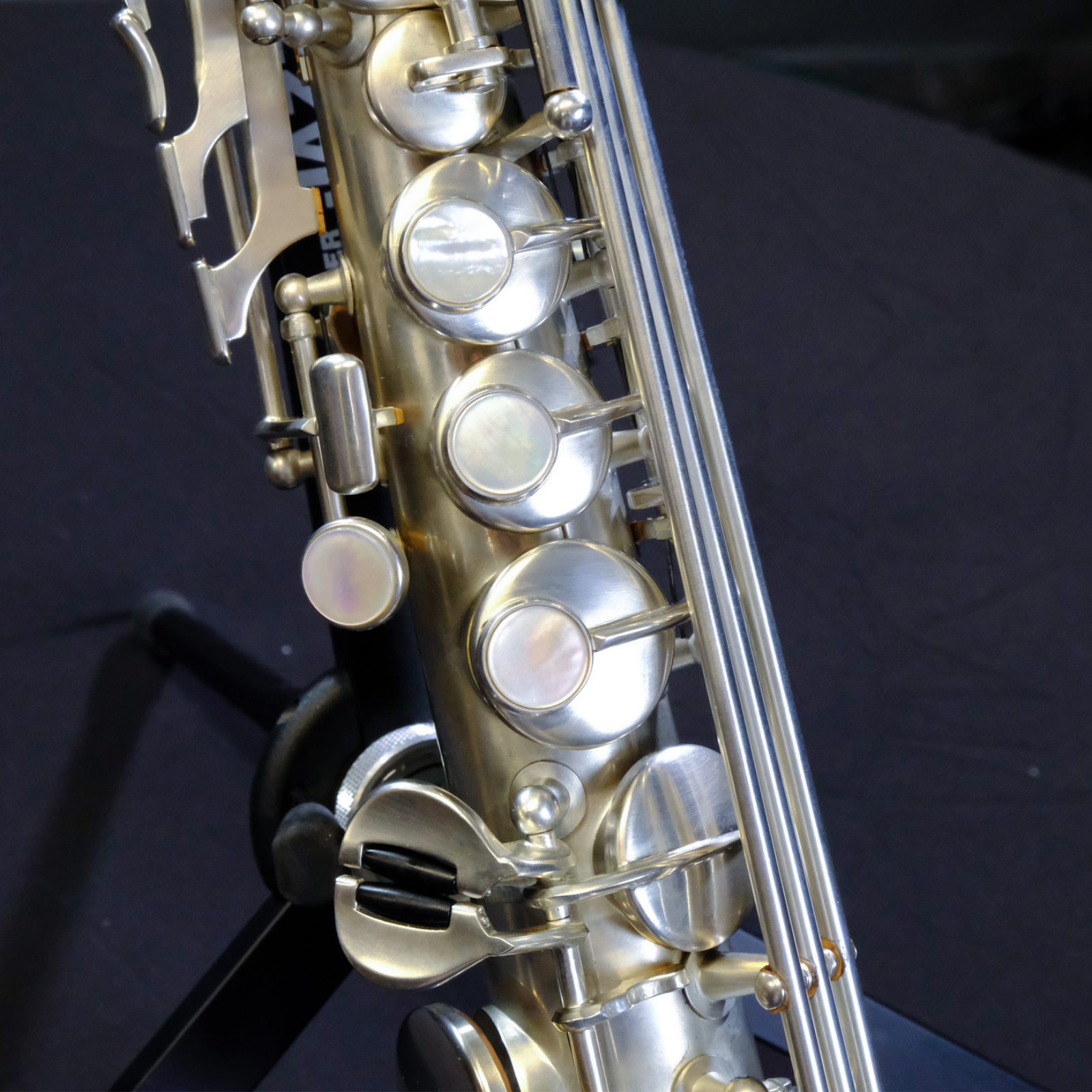 Rampone & Cazzani R1 Jazz Half-Curved Soprano Saxophone - Silver - 2003/J/AG