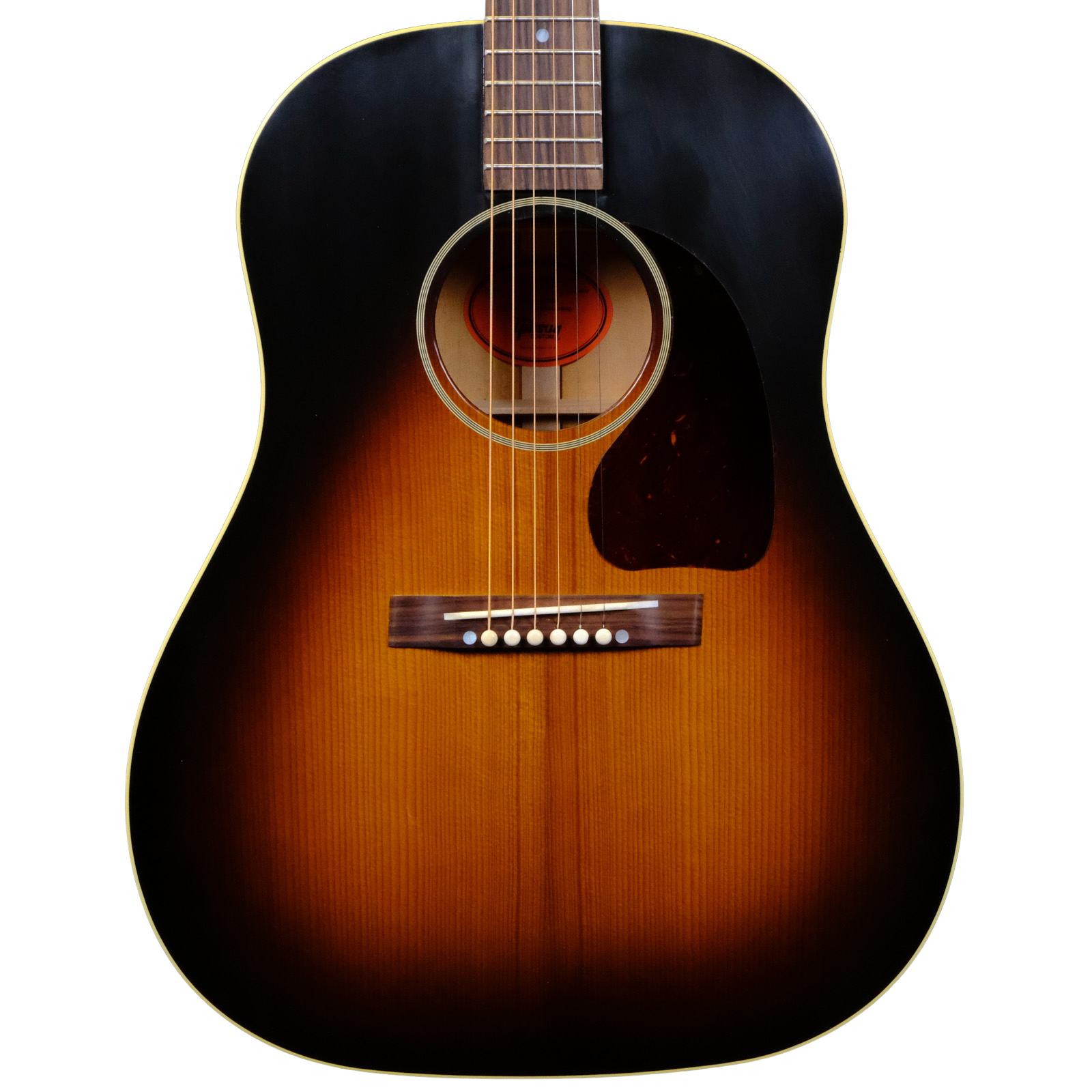 Gibson Acoustic 1942 Banner J-45 Acoustic Guitar - Vintage Sunburst