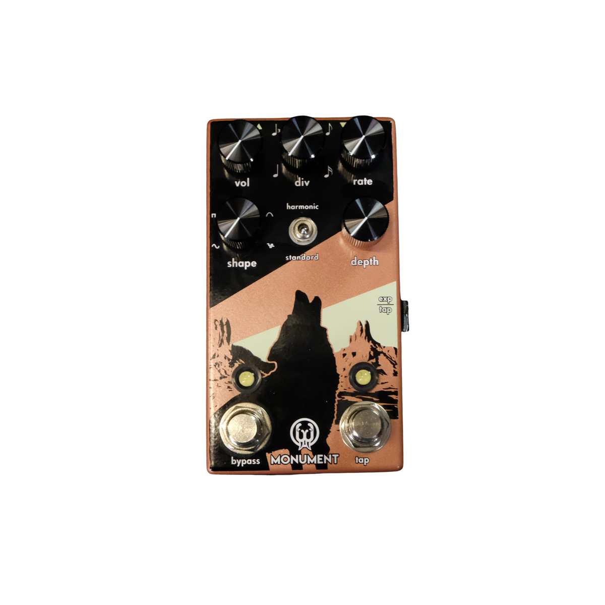 B Stock Walrus Audio Monument Harmonic Tap Tremolo Pedal V2