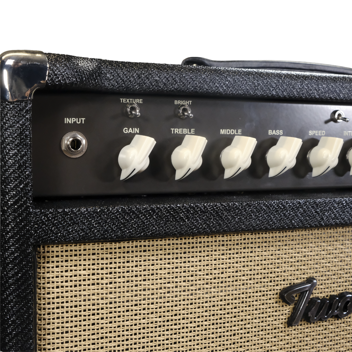 Two-Rock Vintage Deluxe 35-Watt Tube Guitar Amp Head - Black Lacquered Tweed