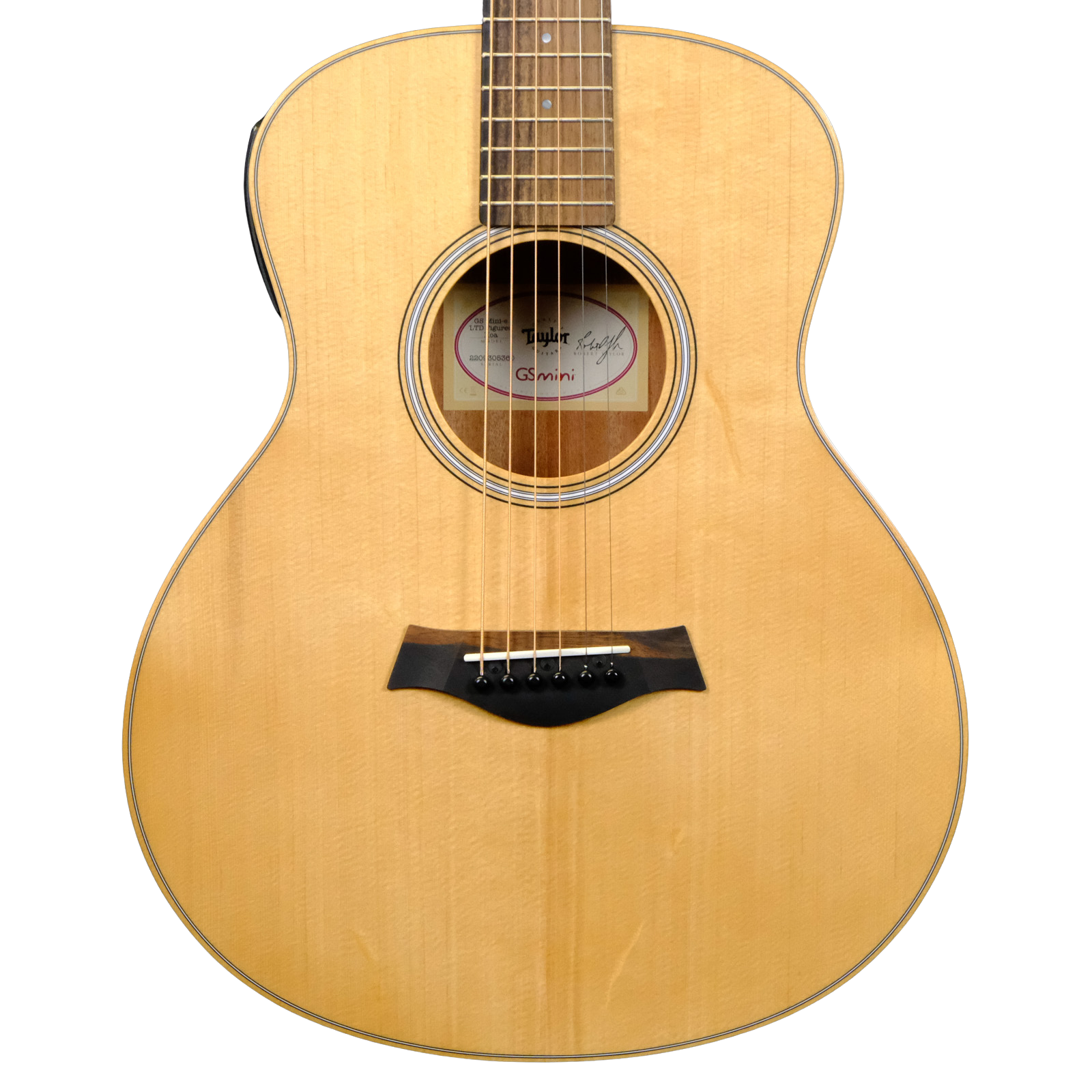 Taylor GS Mini-e LTD Figured Koa - Natural Matte
