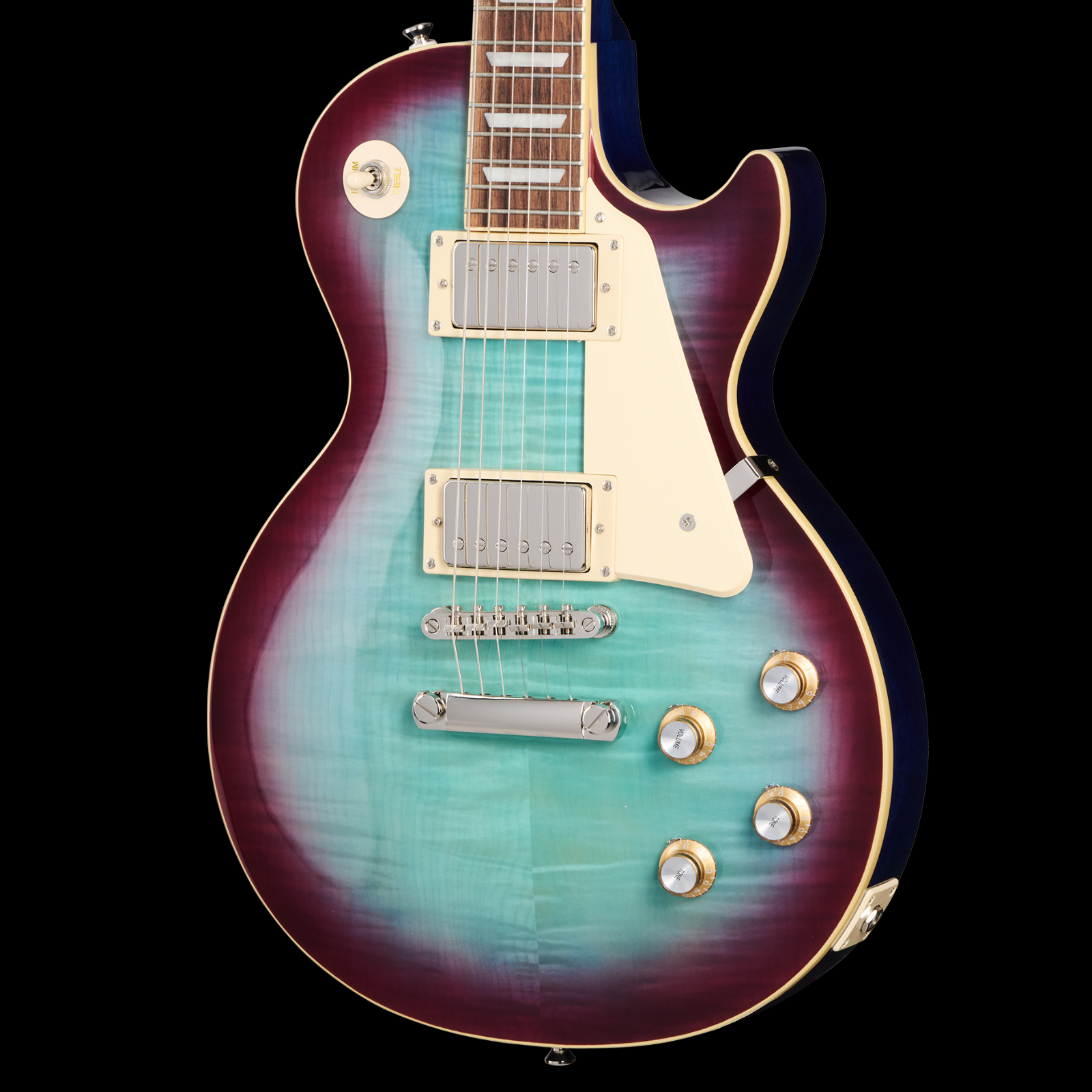 Epiphone Les Paul Standard '60s Figured Top Electric Guitar - Blueberry Burst