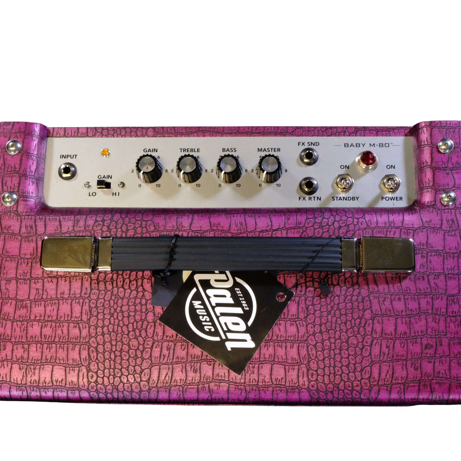 Used Magnatone Baby M-80 1x10 Billy Gibbons Collection - Chrome Grape