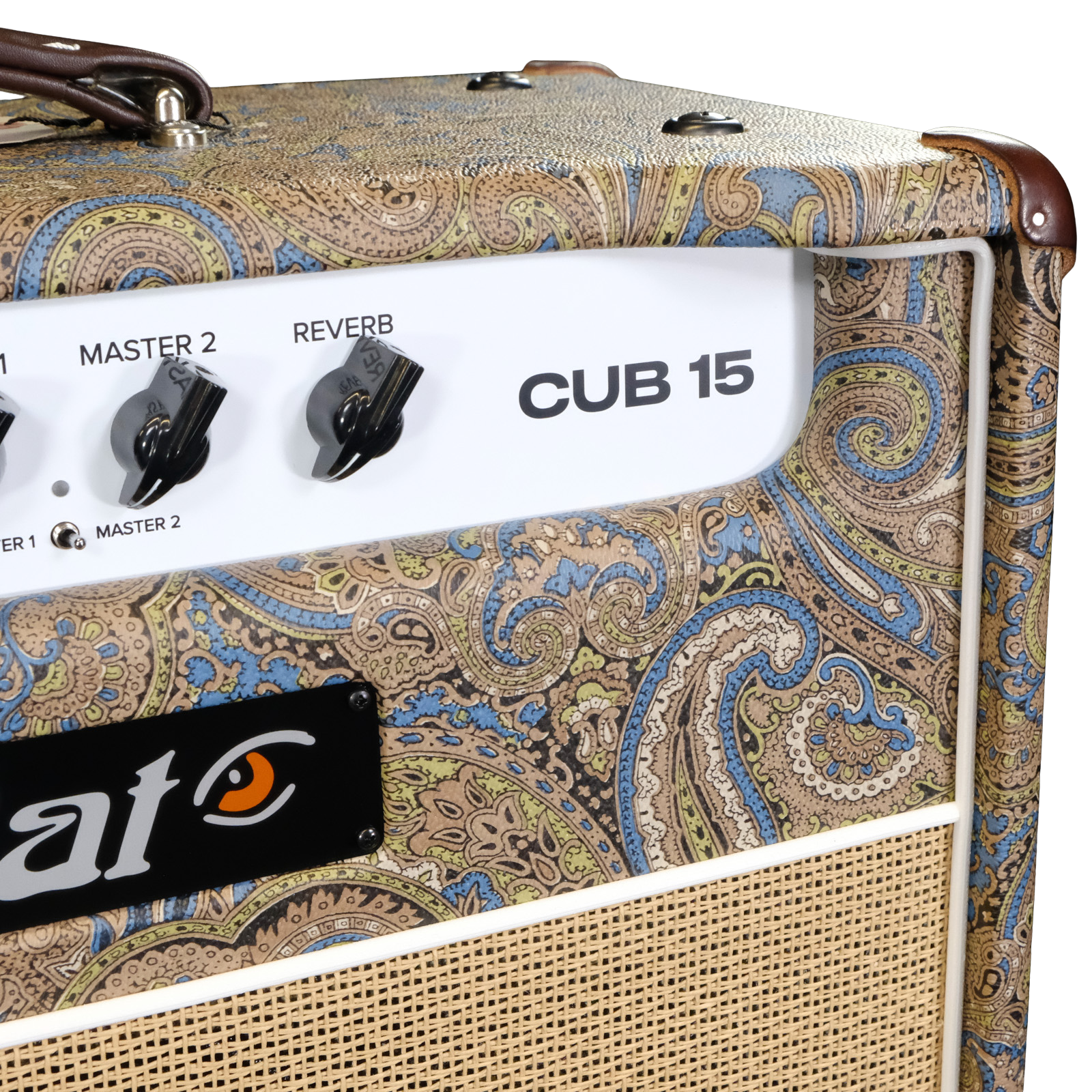 Bad Cat Cub 15 Mod Shop Edition - Custom Blue and Brown Paisley