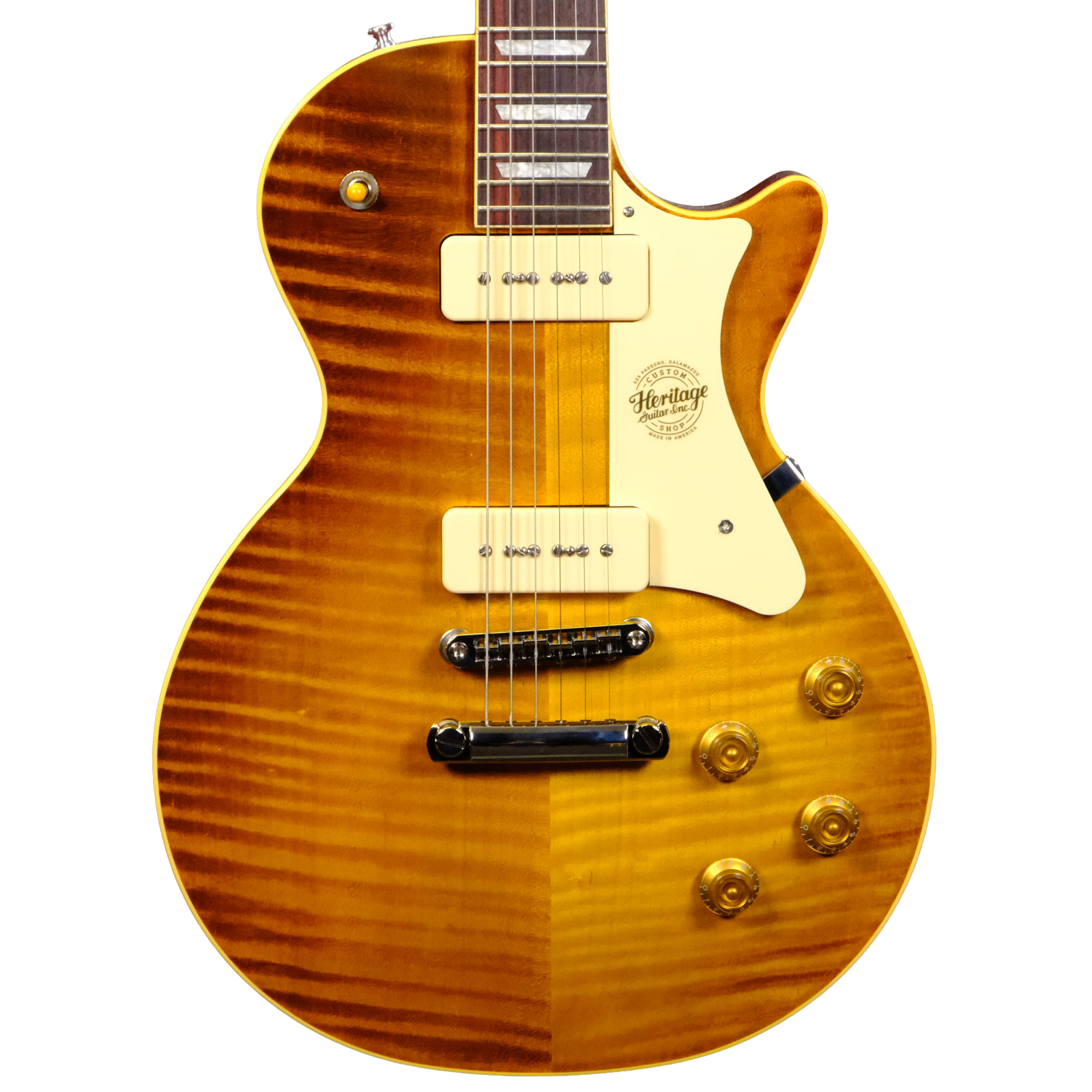 Heritage Custom Shop Core Collection H-150 P90 - Dirty Lemon Burst
