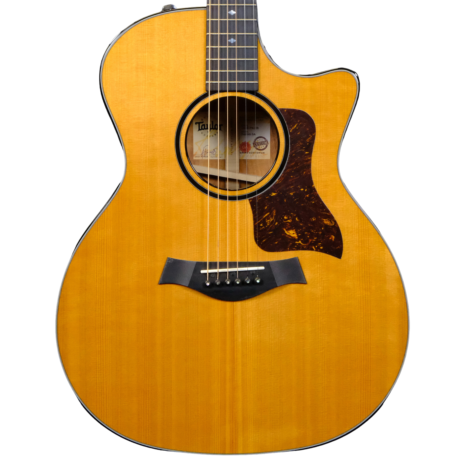 Taylor Custom Grand Auditorium - Figured Blackwood/Western Red Cedar