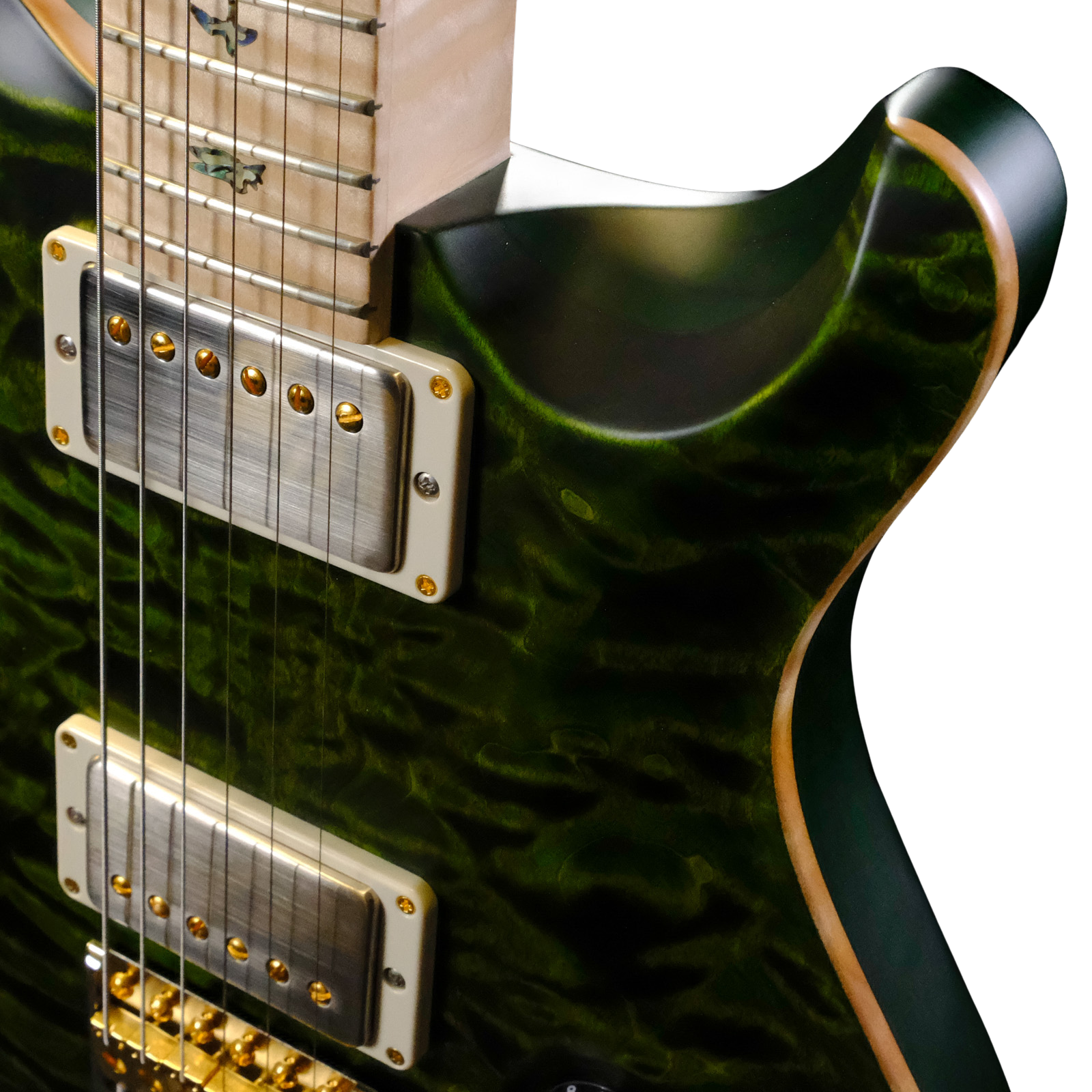 PRS Wood Library DGT Electric Guitar with Bird Inlays - Jade