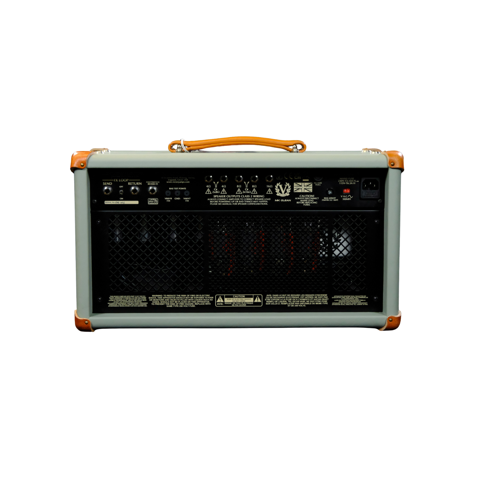 Victory Amps MK Clean Head and MK112 Cabinet - Sage Green