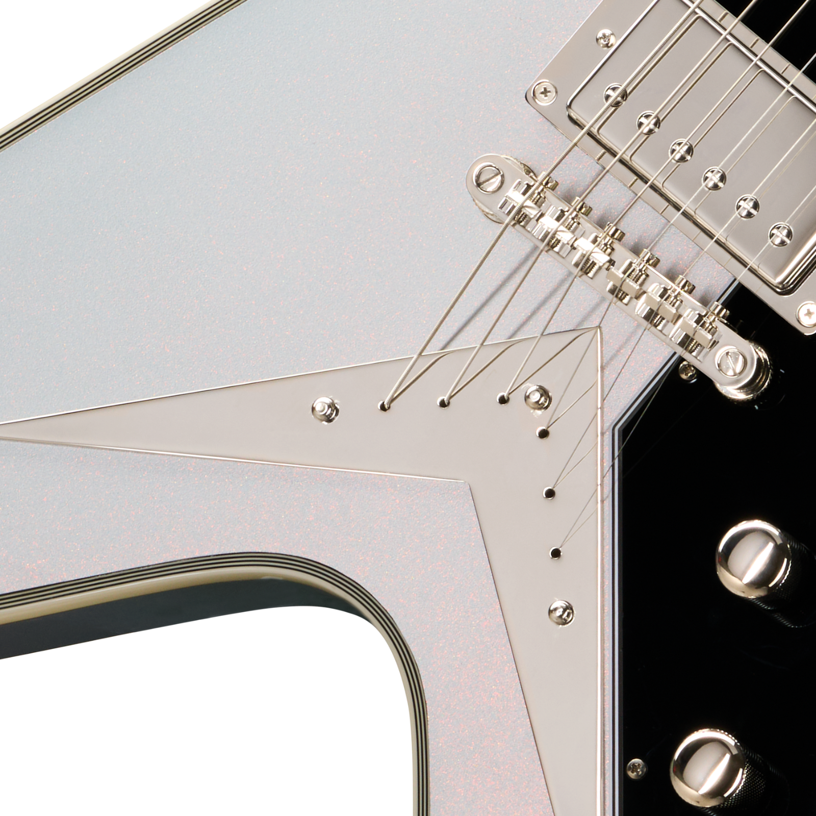 ***PREORDER*** Epiphone Futura Flying V Custom - Quicksilver Shift ***PREORDER***