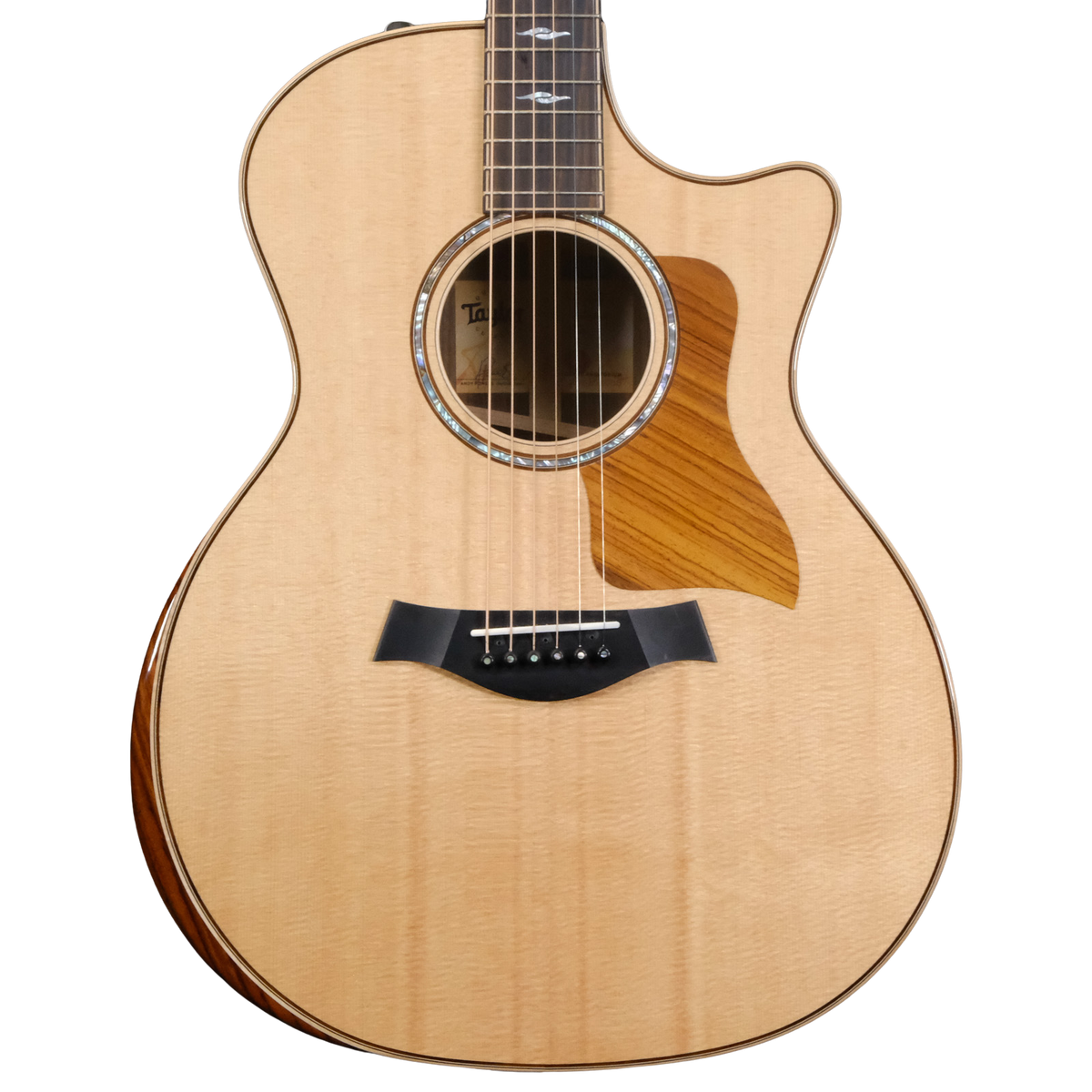 Used 2025 Taylor 814ce - Natural with V-Class Bracing and Radiused Armrest