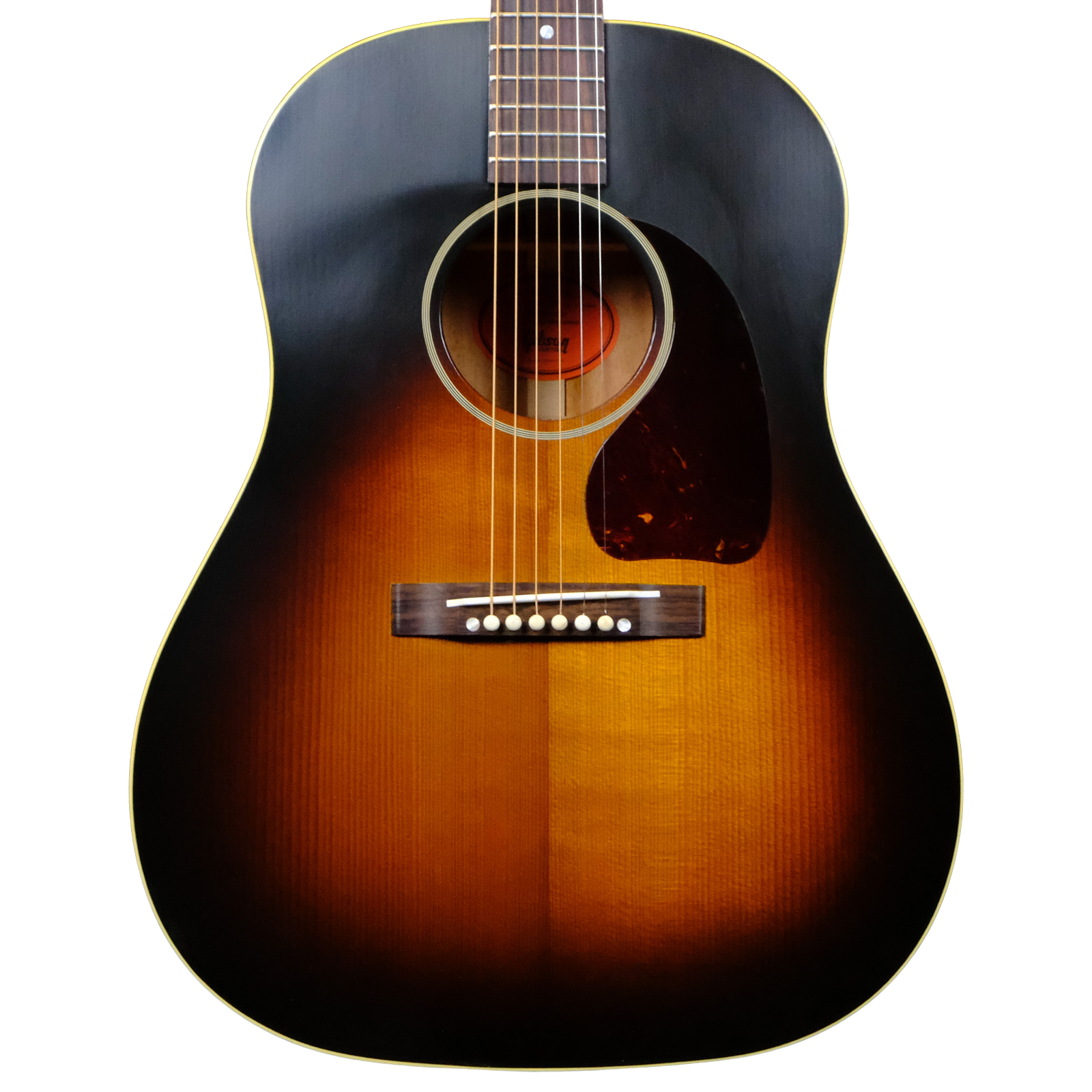 Gibson Acoustic 1942 Banner J-45 Acoustic Guitar - Vintage Sunburst