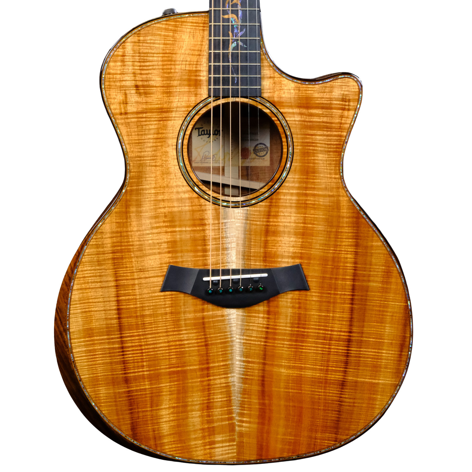 Taylor C24CE-B3026 Grand Auditorium AA Hawaiian Koa Acoustic-Electric Guitar - Natural