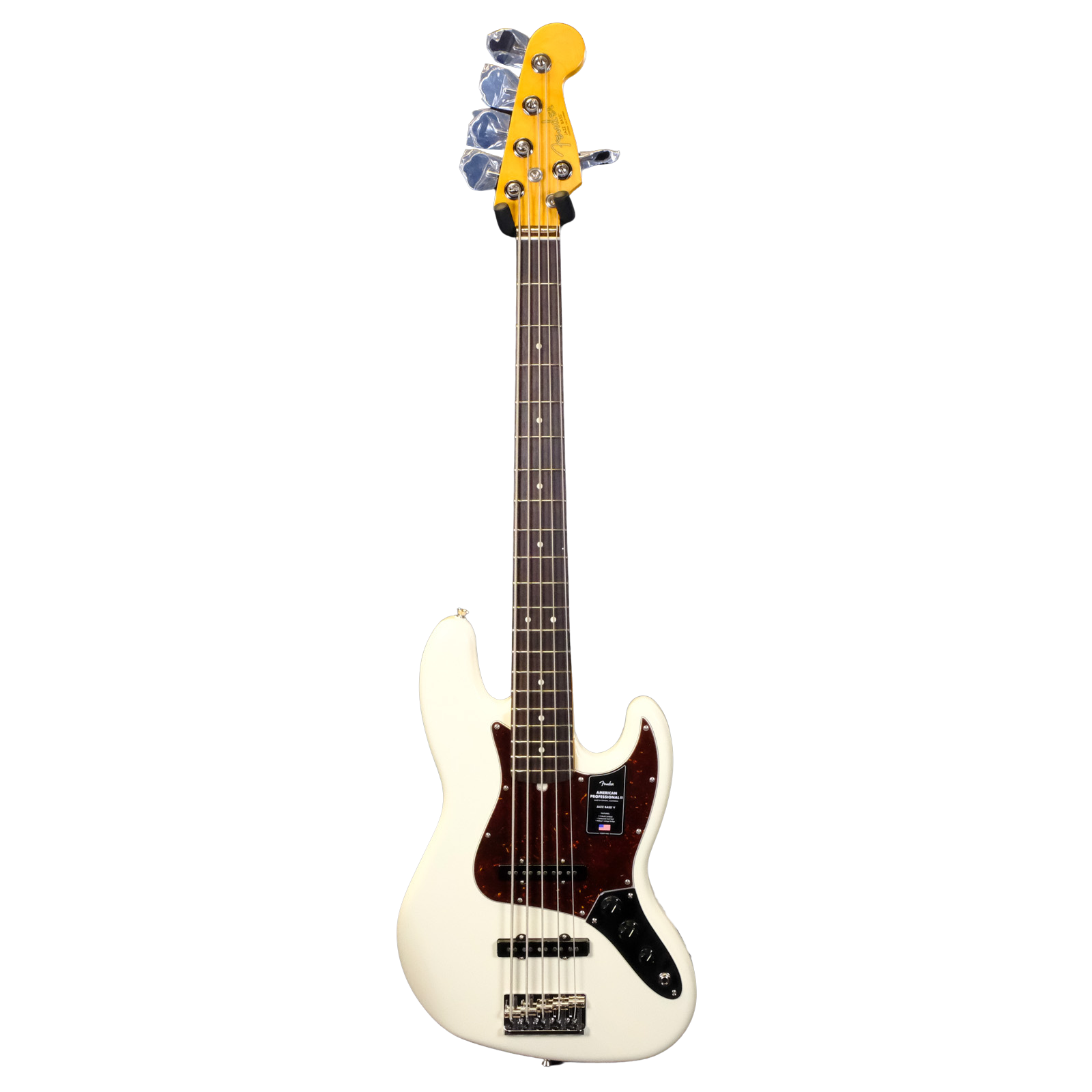 Fender American Professional II Jazz Bass V - Olympic White