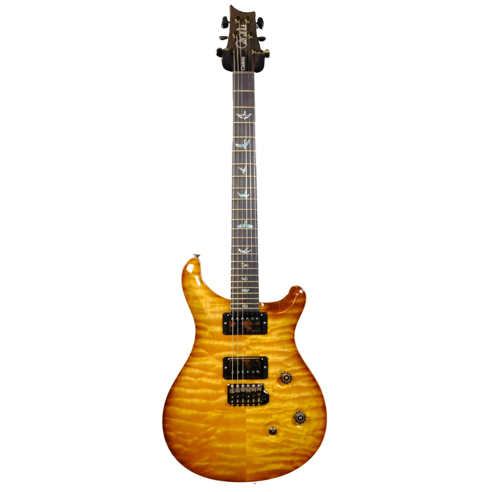PRS Wood Library Custom 24 10-Top Quilted Maple - Livingston Lemondrop