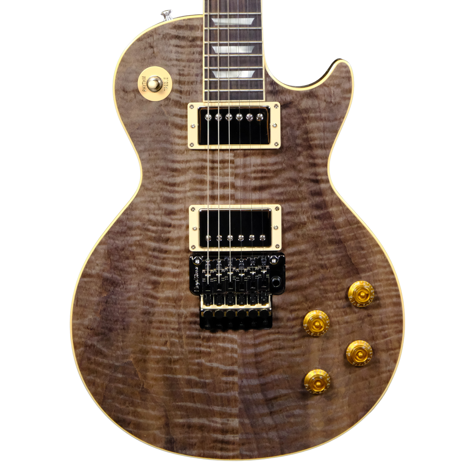 Gibson Custom Les Paul Axcess Standard Electric Guitar - Figured Top Floyd Rose DC Rust