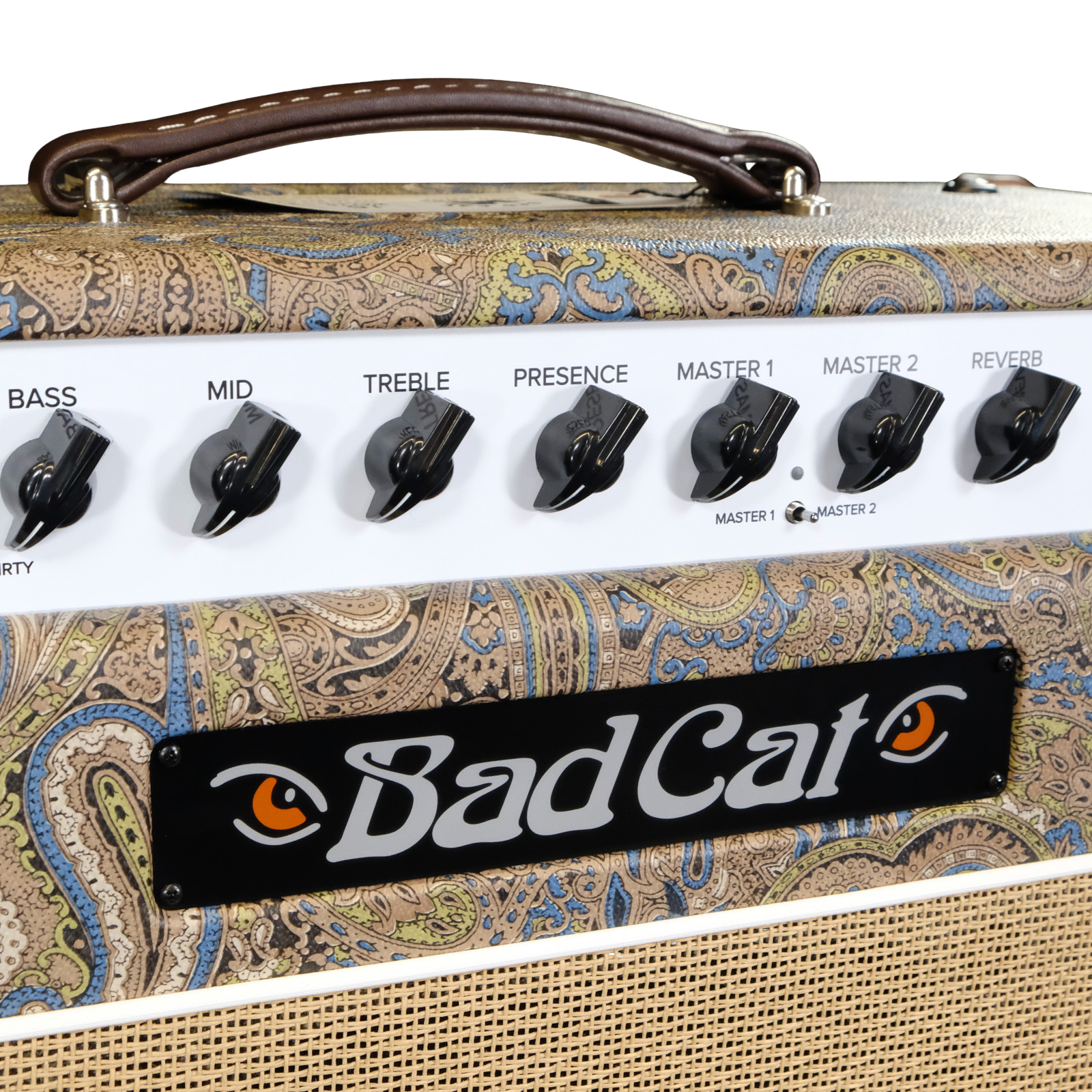 Bad Cat Cub 15 Mod Shop Edition - Custom Blue and Brown Paisley