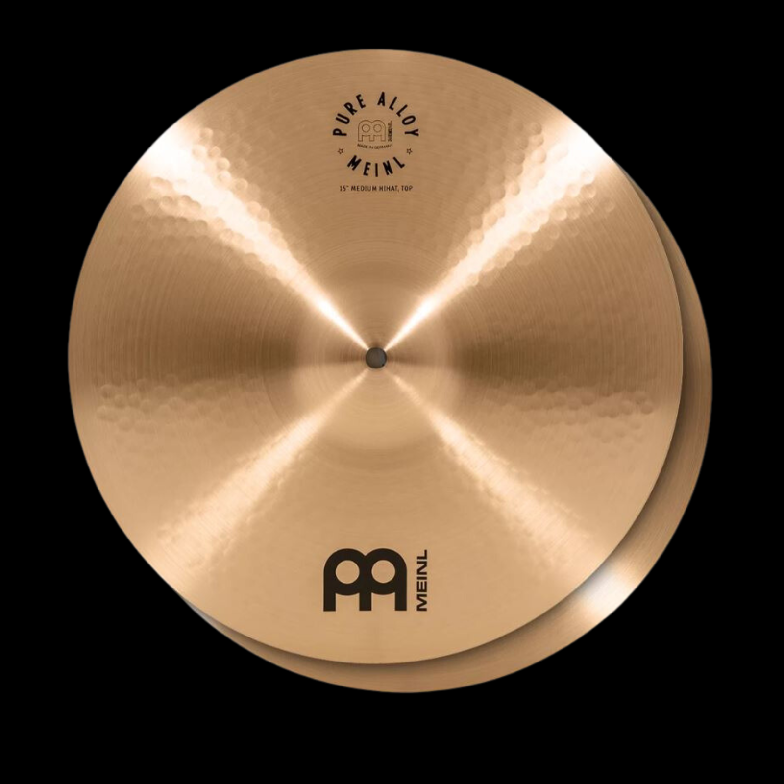 Meinl PA15MH 15" Pure Alloy Medium Hi Hat Pair - Palen Music
