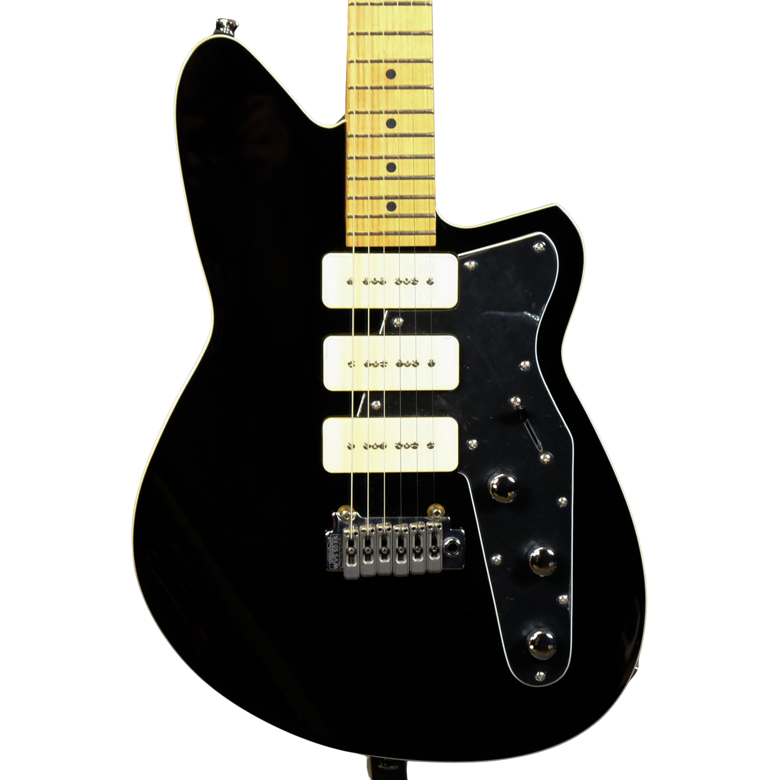 Used Reverend Jetstream 390 Solidbody Electric Guitar - Midnight Black