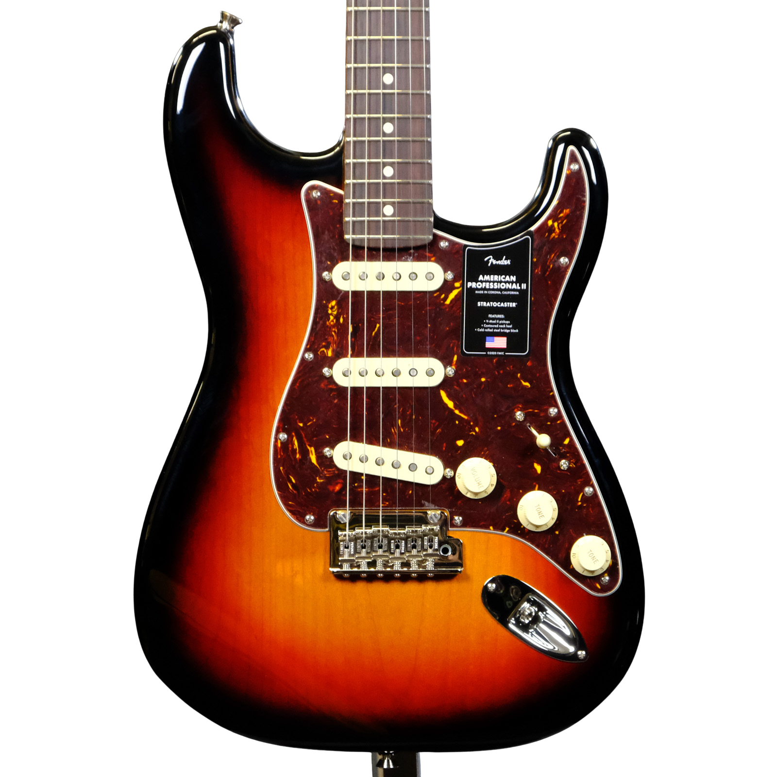 Fender American Professional II Stratocaster - 3-Color Sunburst
