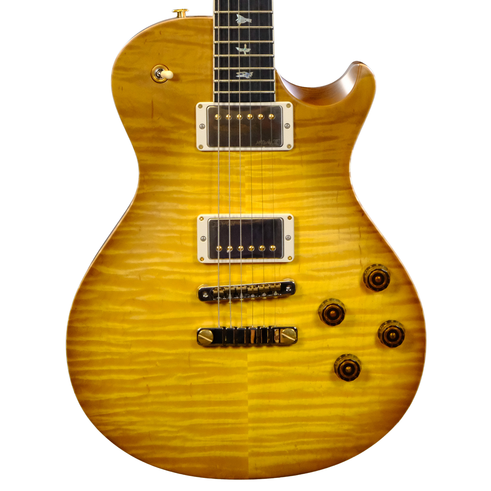 PRS Wood Library McCarty 594 Singlecut Electric Guitar - Livingston Lemondrop
