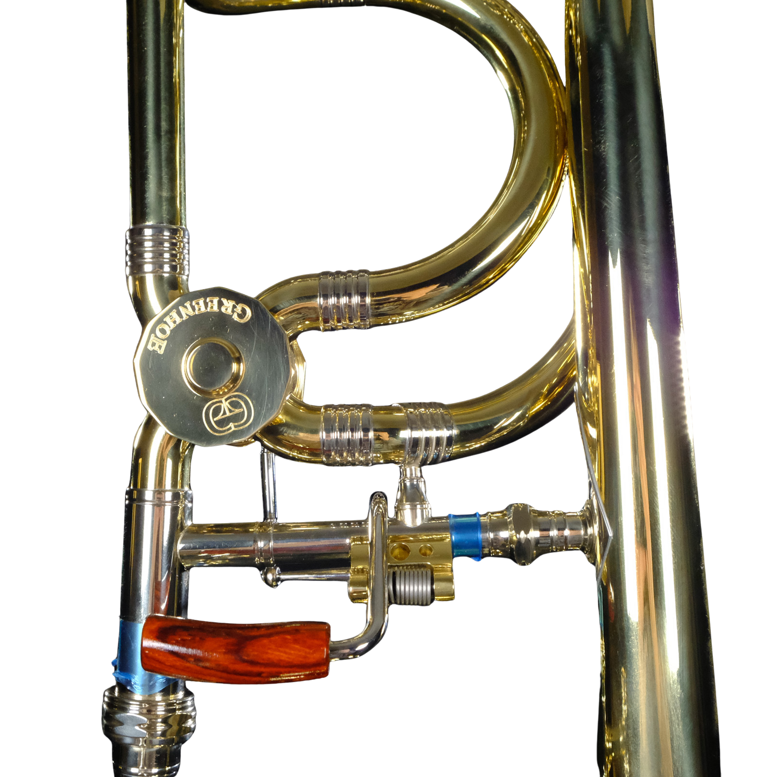 Greenhoe Tenor Trombone - Large Bore - Yellow Brass Bell - GB4-1Y